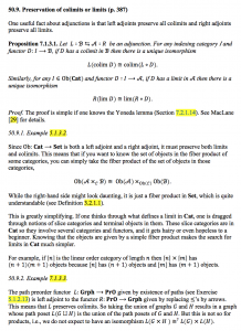 50.9 Preservation of colimits or limits