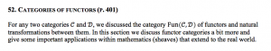 52. CATEGORIES OF FUNCTORS
