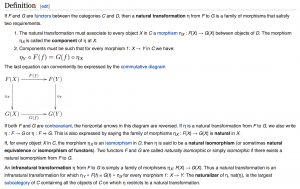 Natural-transformation