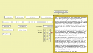 Bakan interviews Chomsky 26 (Answer 1)