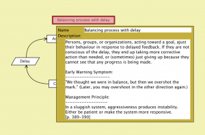 Balancing Process with Delay 2