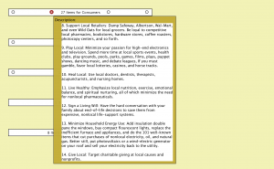 Small-Mart checklists 4