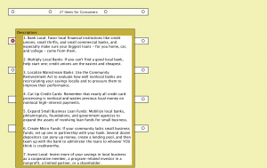 Small-Mart checklists 8